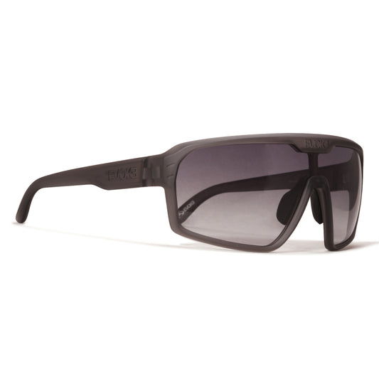 ÓCULOS DE SOL EVOKE BLOCK FLOW A12 CRYSTAL GRAY MATTE GRAY GRADIENT
