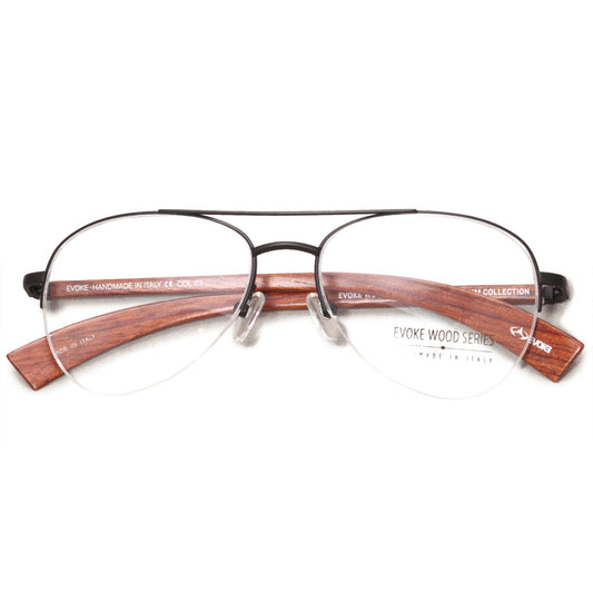 Gafas Graduadas Evoke Wood RX2 01A BLACK MATTE