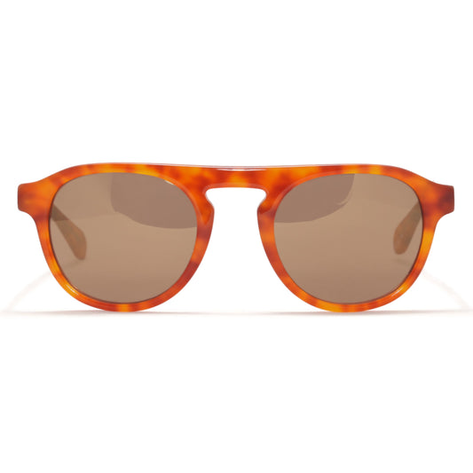 Óculos de Sol Evoke Kosmopolite 5B G22 Blond Turtle Gold Mirror
