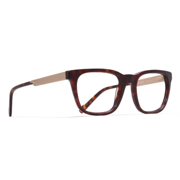 EVOKE VOLT III G21 TURTLE GOLD PRESCRIPTION EYEGLASSES SIZE 52 MM