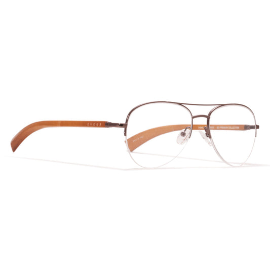 ARMAÇÃO DE GRAU EVOKE WOOD RX2 05A BROWN