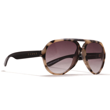 Óculos de Sol Evoke Diamond Aviator G23 Demi Blonde Brown Gradient
