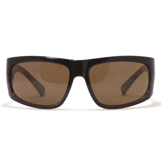 Óculos de Sol Flow WD01G BLACK WOOD BROWN TOTAL