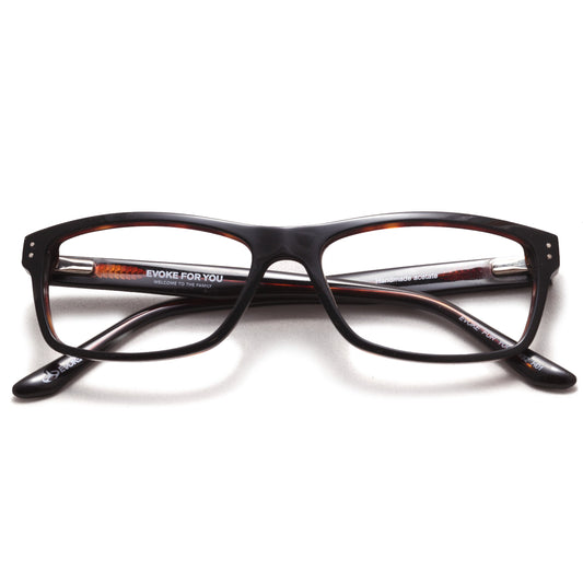 ARMAÇÃO DE GRAU FOR YOU DX82 H01 BLACK SHINE TURTLE