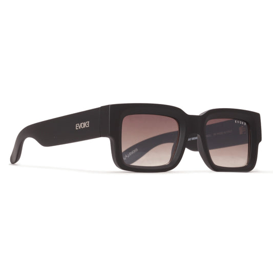 OCULOS DE SOL LODOWN A11 BLACK MATTE SILVER BROWN GRADIENT