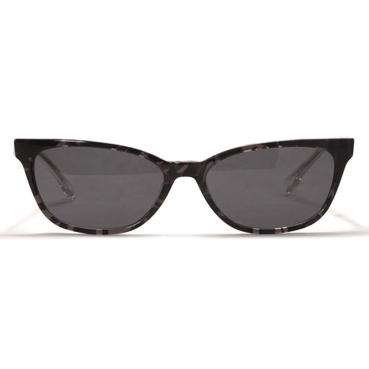 ÓCULOS DE SOL X PEDRO BARROS EVK 33 PBG22 DEMI BLACK GRAY TOTAL