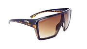 Óculos de Sol Evoke Bionic Alfa A22 Black Turtle Gold Brown Gradient TAM 133 MM