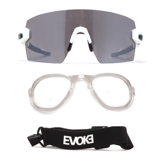 ÓCULOS DE SOL LIFE PERFORMANCE ELP 03 CROSS RIDE B07S WHITE PETROIL BLUE SILVER FLASH