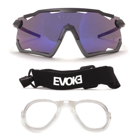 ÓCULOS DE SOL LIFE PERFORMANCE ELP 01 ENDURANCE A12S MIDNIGHT GREY LILAC FLASH