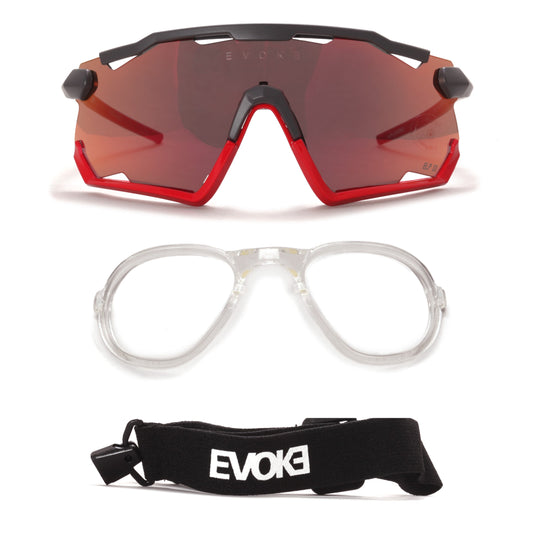 ÓCULOS DE SOL LIFE PERFORMANCE ELP 01 ENDURANCE A19S MIDNIGHT RED RUBY MIRROR