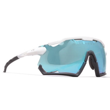 LIFE PERFORMANCE ELP 01 ENDURANCE B01S WHITE BLACK GREEN MIRROR GLASSES