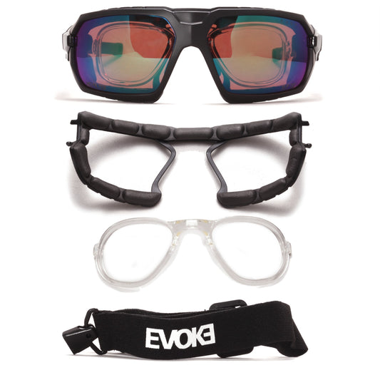 Óculos Evoke Life Performance ELP 02 Kite Loop A12C - Policarbonato HDX Hidrofóbico TAM 45 MM