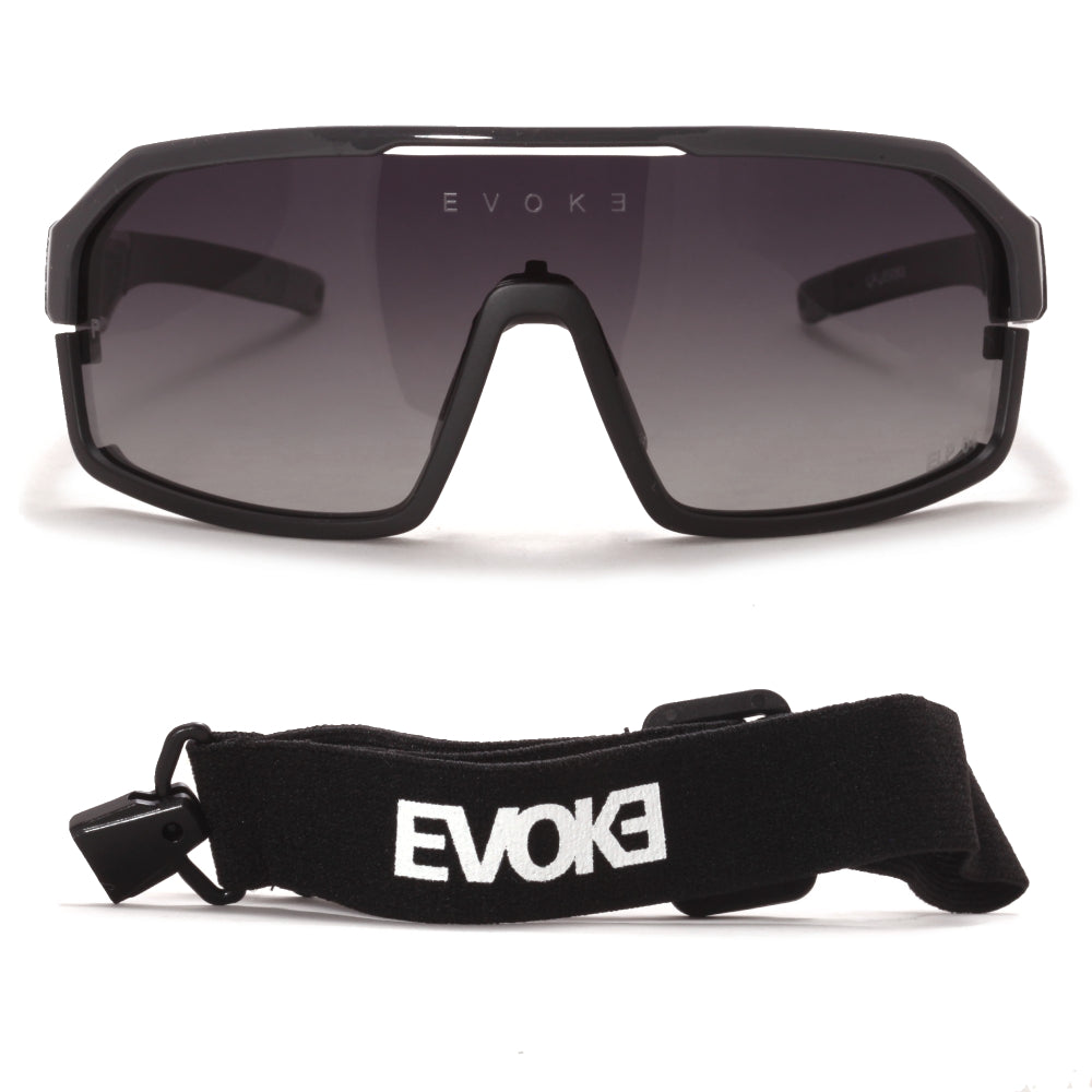 ÓCULOS LIFE PERFORMANCE ELP 04 SPIKE A01P MIDNIGHT BLACK GRAY