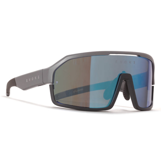 ÓCULOS LIFE PERFORMANCE ELP 04 SPIKE  H10P GRAY MATTE MIDNIGHT SILVER GREEN MIRROR