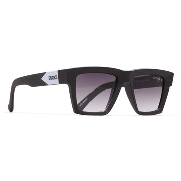 TIME SQUARE SUNGLASSES A12 MATTE BLACK GRAY GRADIENT
