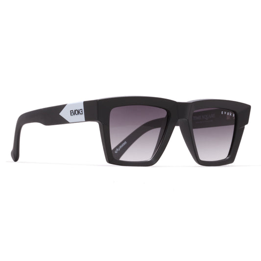 ÓCULOS DE SOL TIME SQUARE A12  MATTE BLACK GRAY GRADIENT