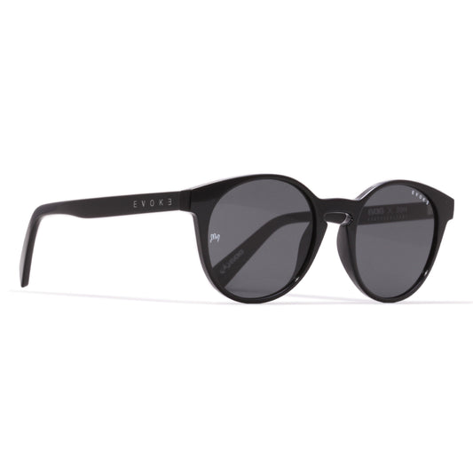 ÓCULOS DE SOL X EOH11 EVK 20 BLACK SHINE GRAY GRADIENT
