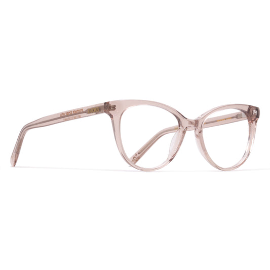 SUNGLASSES X EOH02 FOR YOU DX130 CAT EYE CRYSTAL BROWN