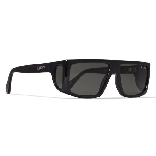 ÓCULOS DE SOL NEW B-SIDE BRA01 BLACK SHINE GRAY TOTAL