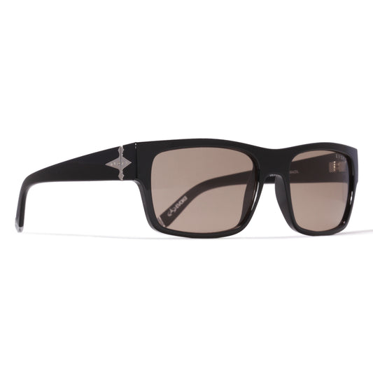 ÓCULOS DE SOL NEW CAPO I BRA01 SHINE BLACK BROWN TOTAL