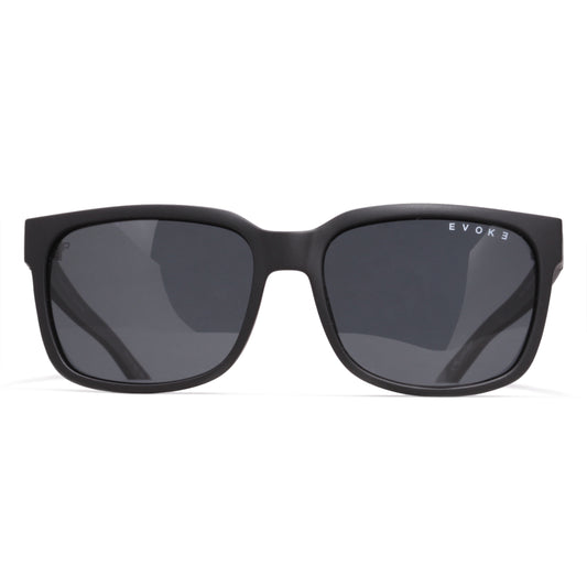 ÓCULOS DE SOL NEW CAPO VI BRA11 MATTE BLACK GRAY TOTAL