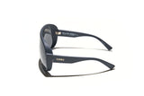 Óculos de Sol Evoke Amplifier Goggle High-end A11 Midnight Matte Gun Gray TAM 139 MM