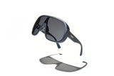 Óculos de Sol Evoke Amplifier Goggle High-end A12S Midnight Matte Gun Lilac Flash