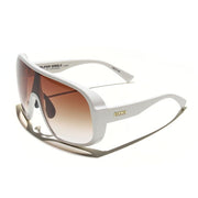 Óculos de Sol Evoke Amplifier Goggle High-end B01T White Gold Brown Gradient TAM 139 MM