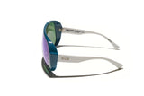 Óculos de Sol Evoke Amplifier Goggle High-end E01S Forest White Gun Green Flash