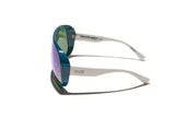 Óculos de Sol Evoke Amplifier Goggle High-end E01S Forest White Gun Green Flash TAM 139 MM