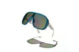 Óculos de Sol Evoke Amplifier Goggle High-end E01S Forest White Gun Green Flash