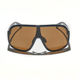 Óculos de Sol Evoke Amplifier Goggle High-end A01 Midnight Shine Gun Brown Total TAM 139 MM