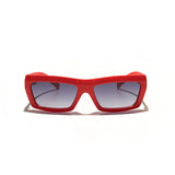 Óculos de Sol Evoke Outlaw High-end C11T  Watermelon Red Matte Silver Gray Gradient