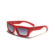 Óculos de Sol Evoke Outlaw High-end C11T  Watermelon Red Matte Silver Gray Gradient
