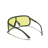 Óculos de Sol Evoke Nosedive High-end A02 Midnight Shine Silver Yellow Total