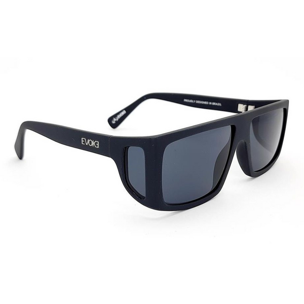 ÓCULOS DE SOL NEW B-SIDE BRH11 MATTE BLACK GRAY TOTAL – Evoke Store