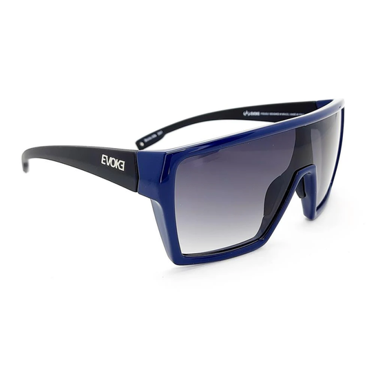 ÓCULOS DE SOL BIONIC ALFA D01 BLUE SHINE BLACK SILVER GRAY GRADIENT