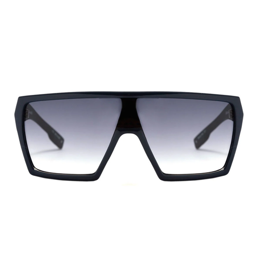 ÓCULOS DE SOL BIONIC ALFA D01 BLUE SHINE BLACK SILVER GRAY GRADIENT