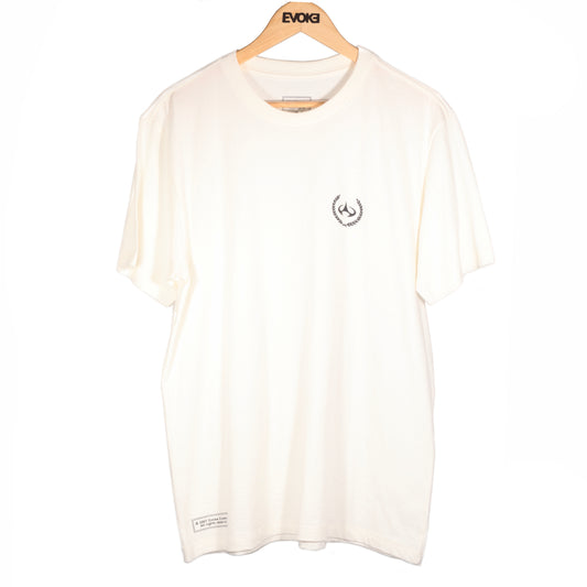 Camiseta Evoke Fio 30 Logo - Off White