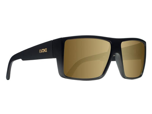 ÓCULOS DE SOL CODE A01S MATTE BLACK GOLD MIRROR