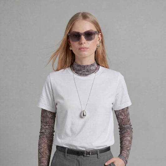 ÓCULOS DE SOL UPRISE DS1 BRH02 CRYSTAL GRAY TOTAL