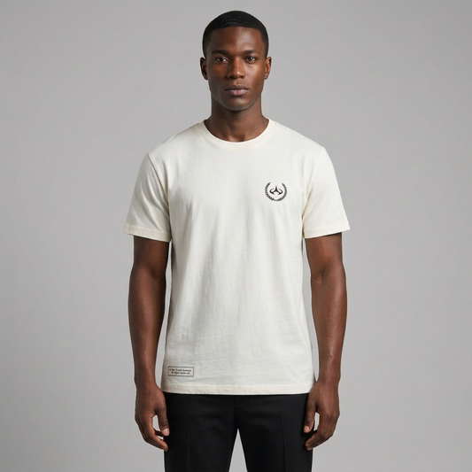 Camiseta Evoke Fio 30 Logo - Off White