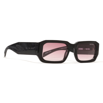ÓCULOS DE SOL Evoke X Yago Dora For You DS97 YD03 Black Shine Pink Gradient HD Filter