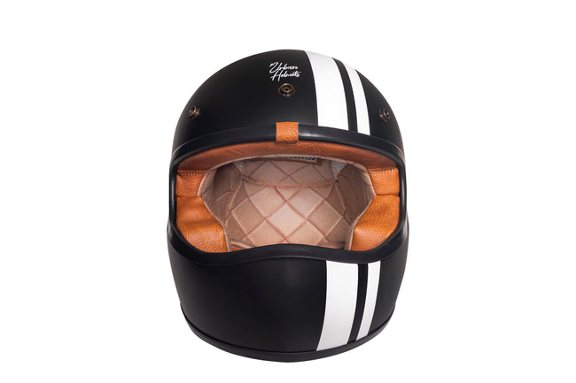 Kit 2 - Óculos de Sol Evoke Urban Helmets Kurt URB01 Lente 5,2 cm + Capacete Evoke Bigbore Double D Matte Black Vintage