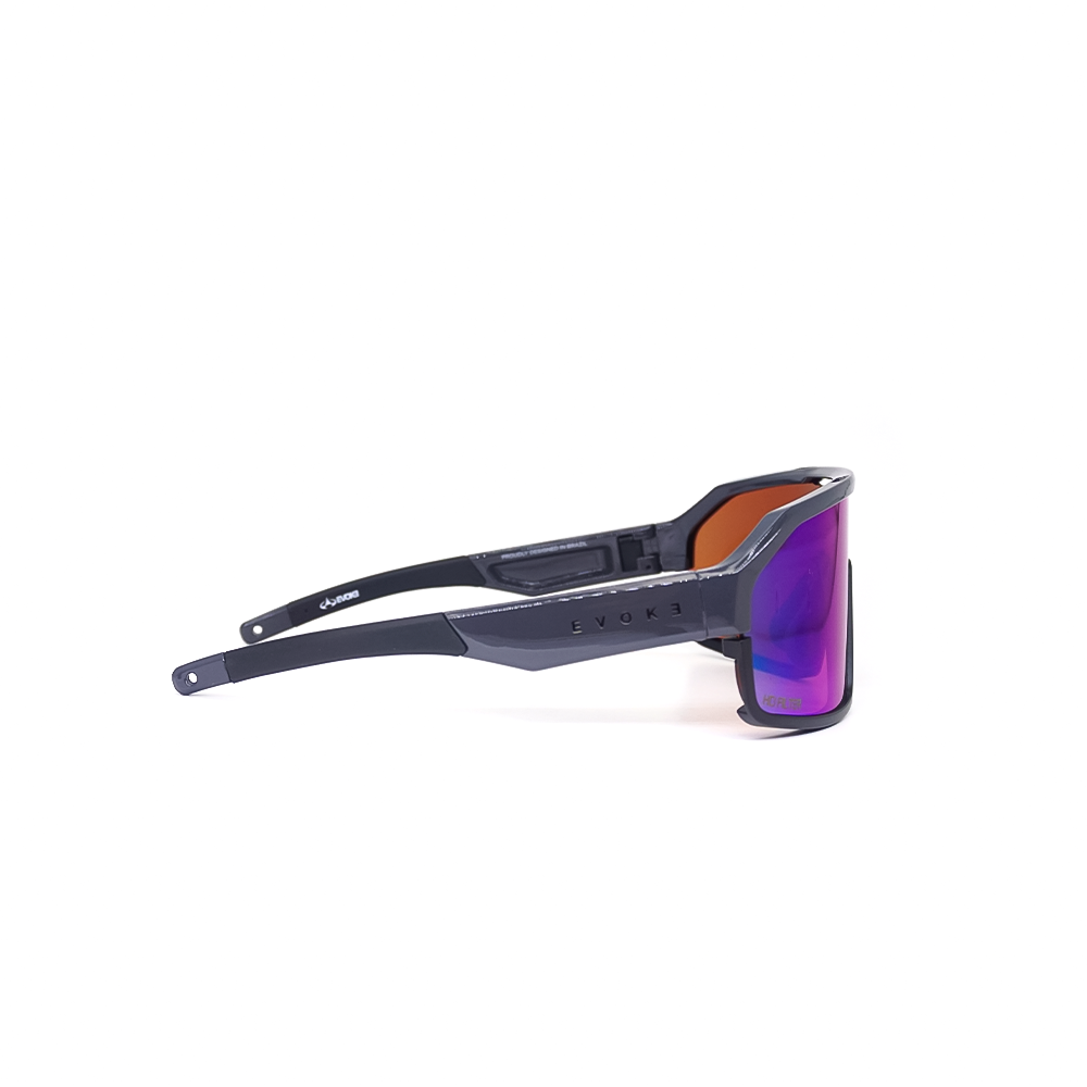 Sol Life ÓCULOS DE SOL LIFE PERFORMANCE ELP04 SPIKE A02C MIDNIGHT BLACK GRAFITT ...
