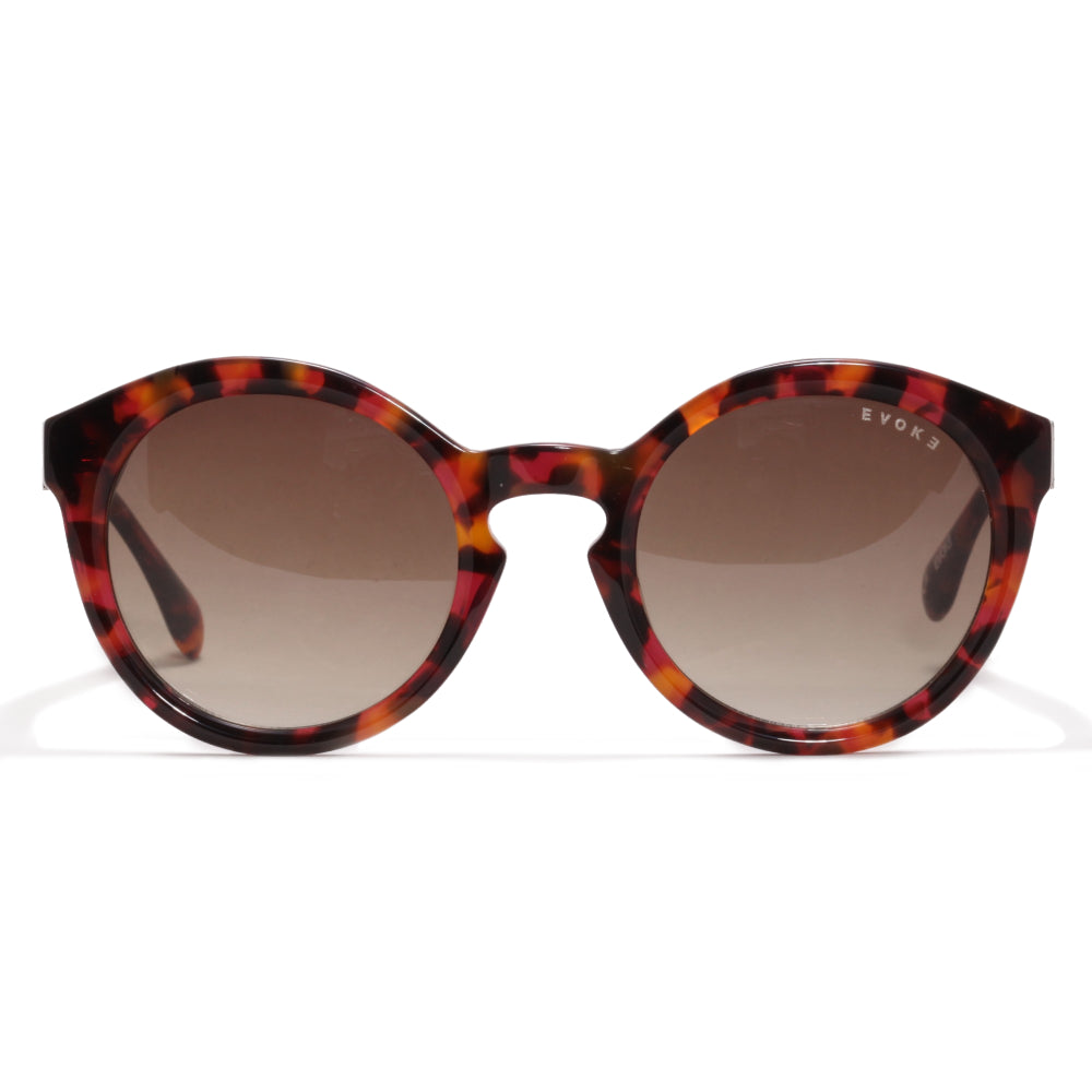 ÓCULOS DE SOL Evoke EVK 47 G21 Demi Ambar Gold Brown Gradient