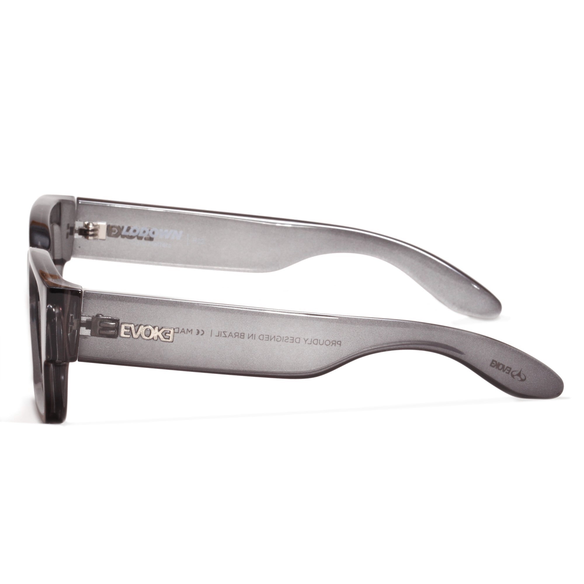 ÓCULOS DE SOL LODOWN H02 CRYSTAL GRAY GUN ORANGE – Evoke Store