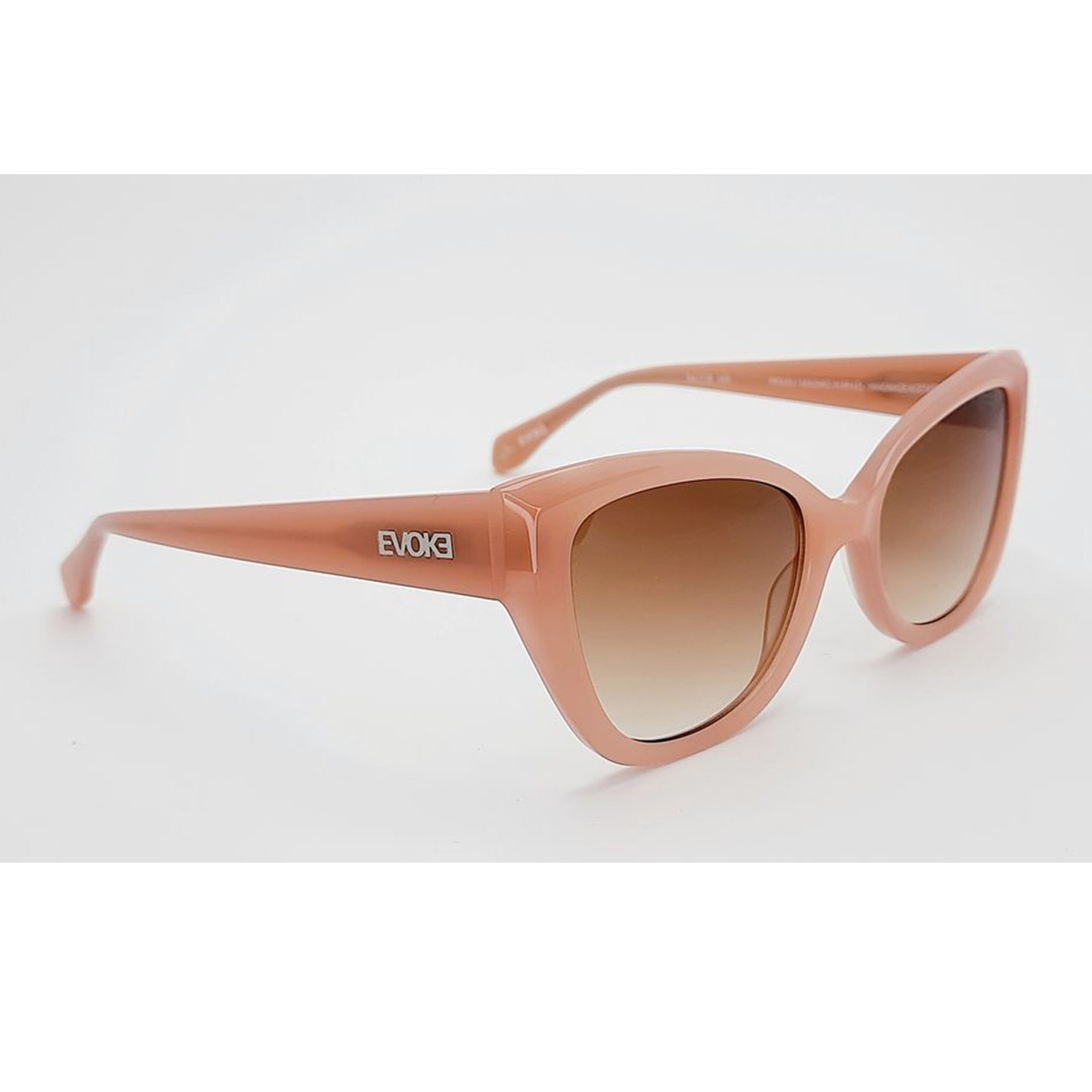 ÓCULOS DE SOL EVK 43 L01 SALMON LIGHT PINK BROWN GRADIENT – Evoke