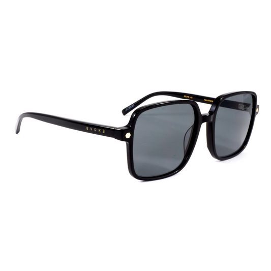 Óculos de Sol EVK RX49S A01 Black Shine Gray
