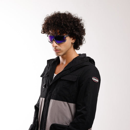 ÓCULOS DE SOL LIFE PERFORMANCE ELP 01 ENDURANCE A12S MIDNIGHT GREY LILAC FLASH